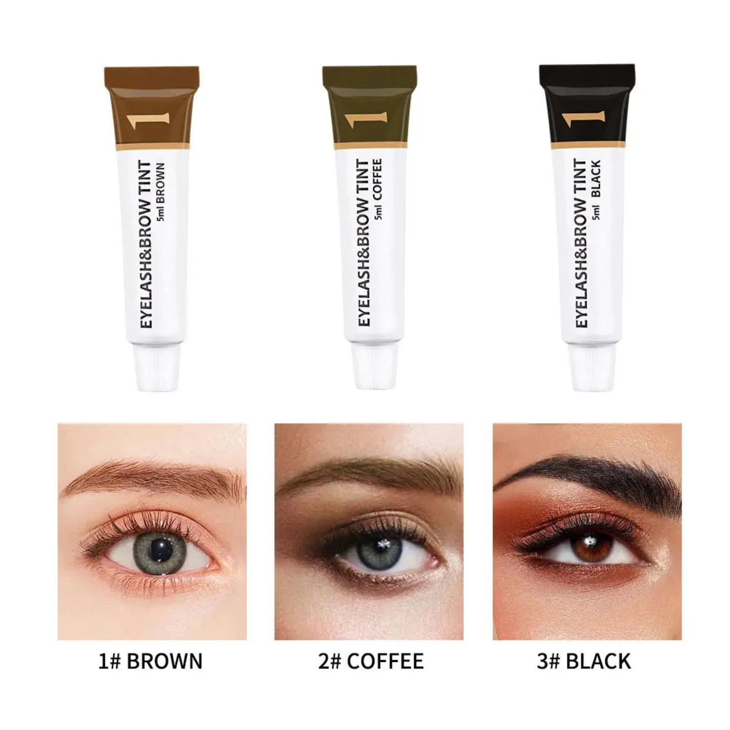 Brow & Lash Tint Kit - Glimista