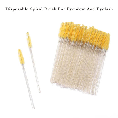 Hygienic Disposable Eyelash Brushes - Glimista