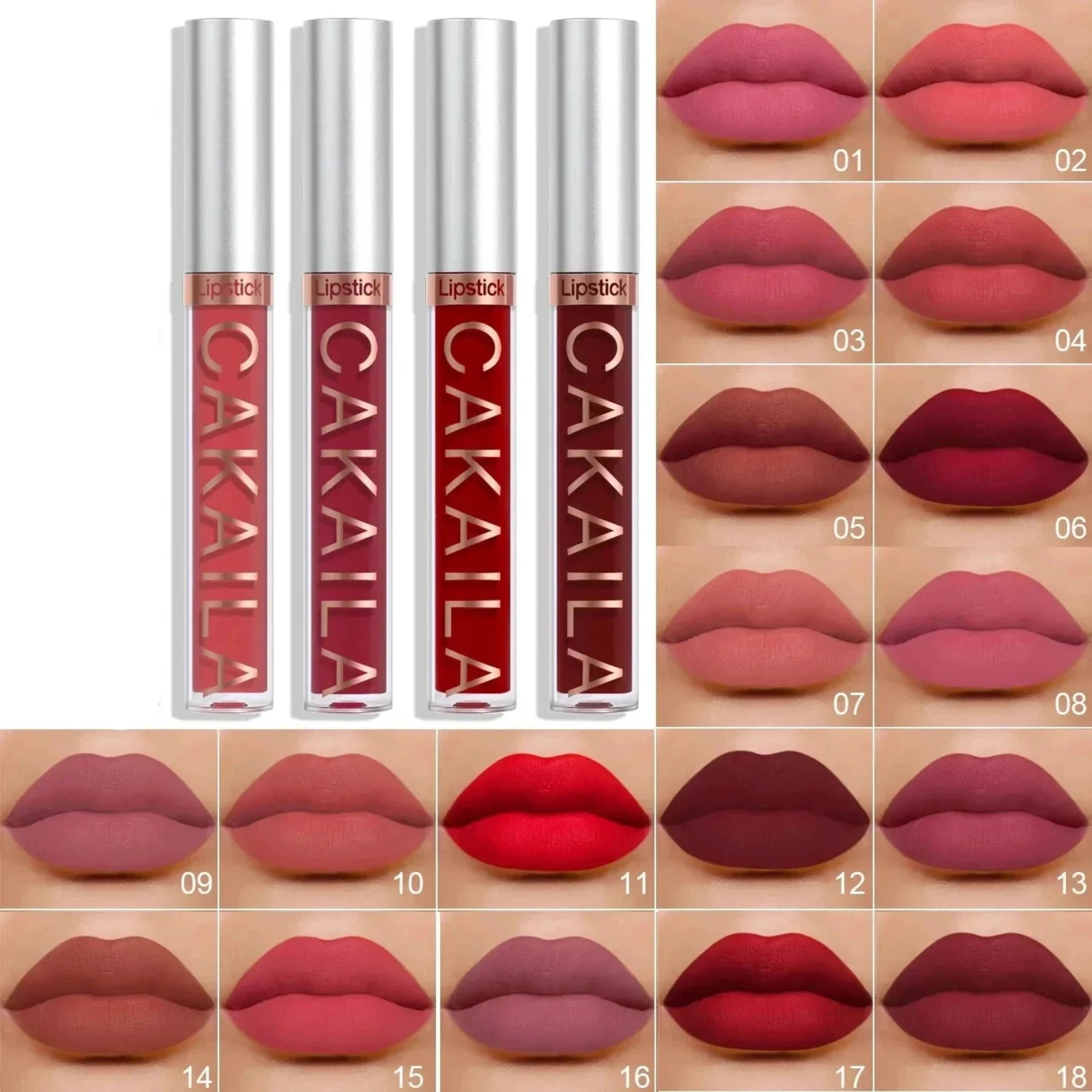 Berry Bold Matte Liquid Lipstick - Glimista