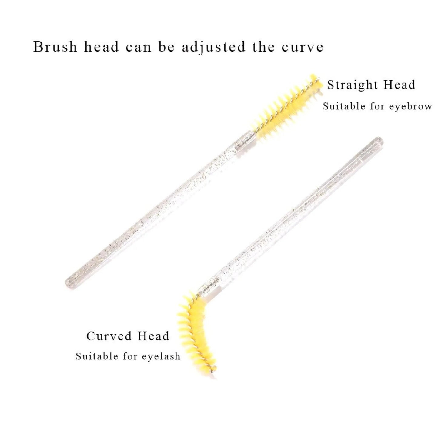 Hygienic Disposable Eyelash Brushes - Glimista